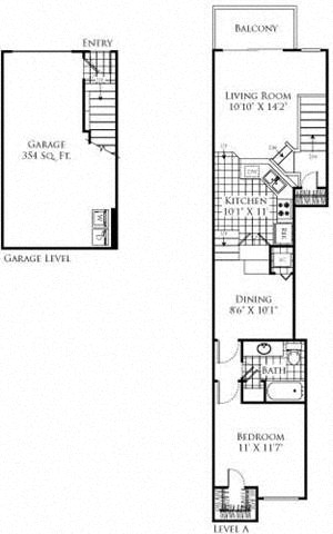 The Riviera floor plan